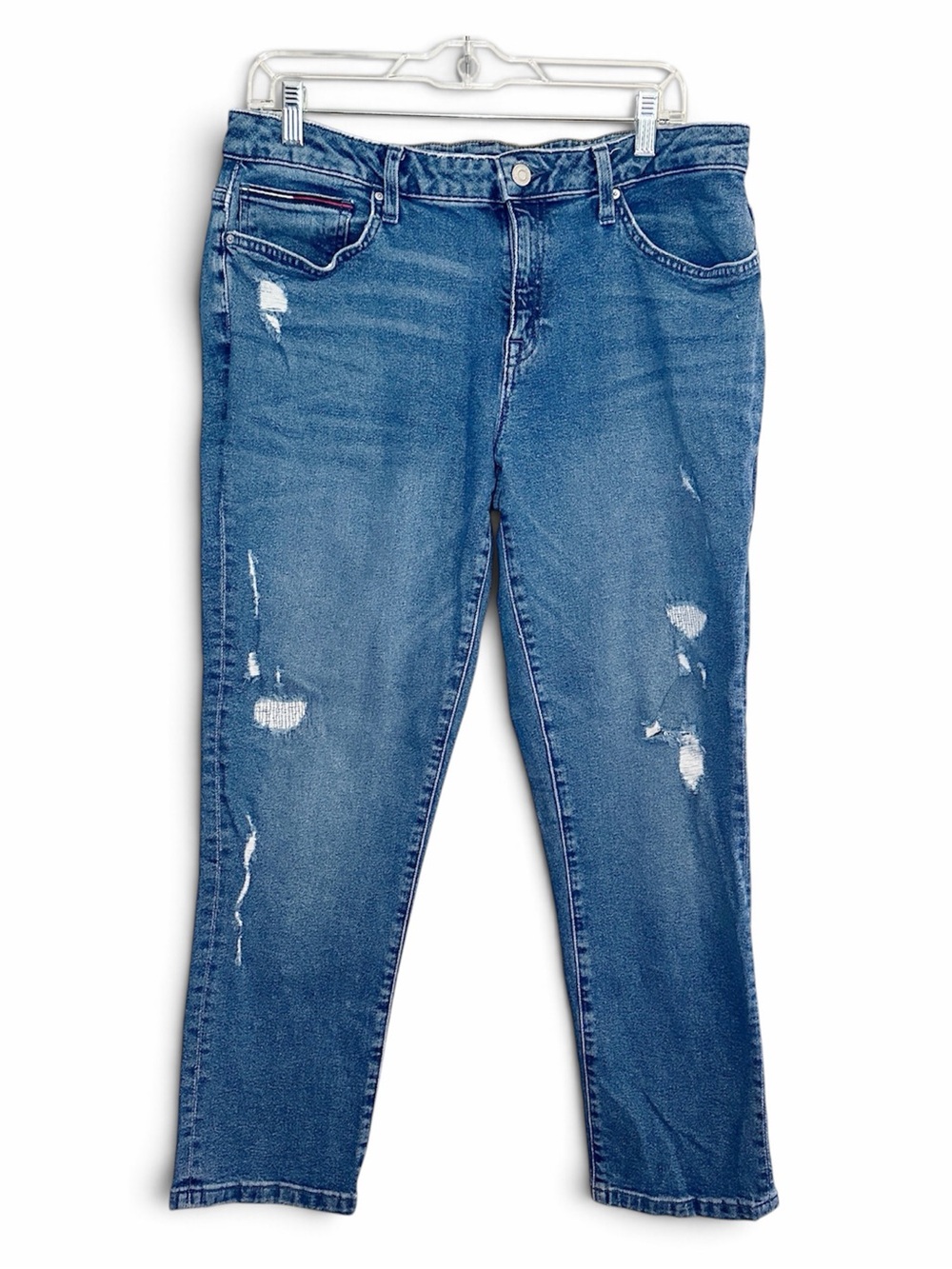 Tommy Hilfiger distressed jeans